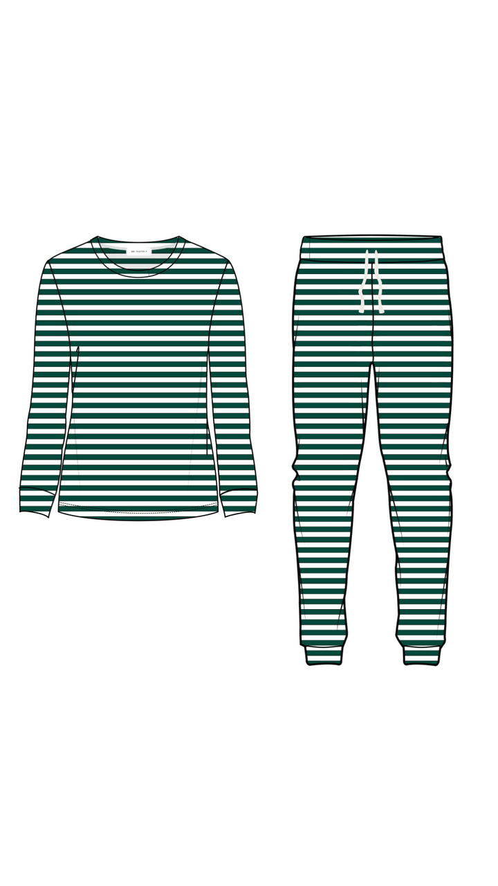 MAD Collection PJS - Spruce Stripe