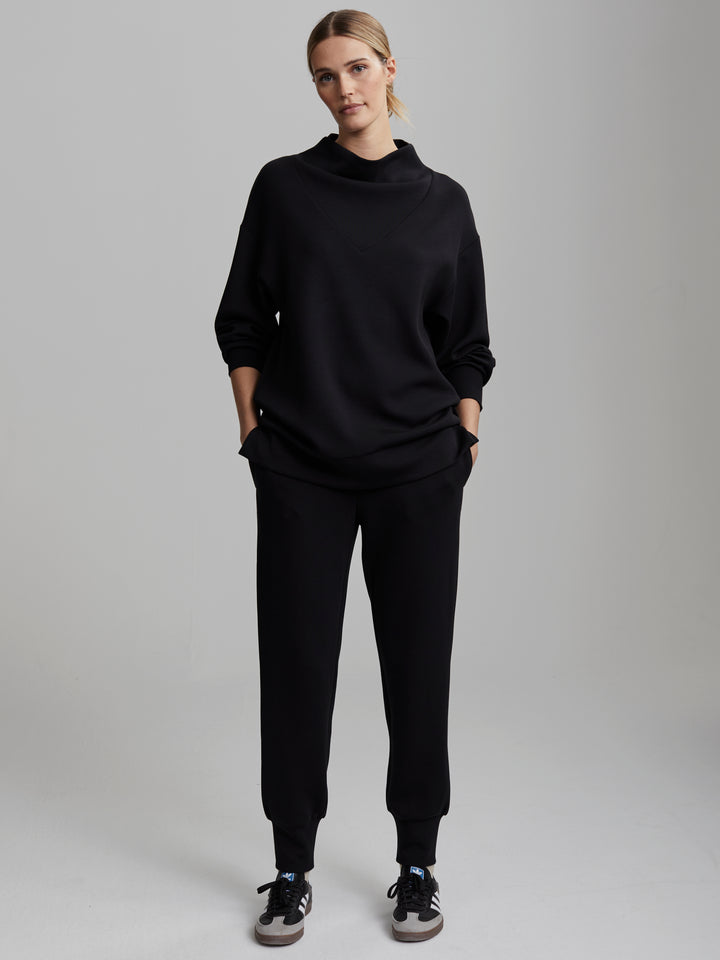 VARLEY | The Slim Cuff Pant 27.5" -Black