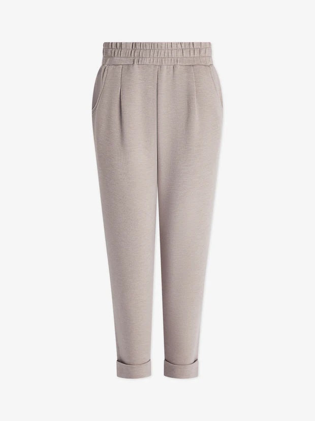 VARLEY | The Rolled Cuff Pant 25" -Taupe Marl