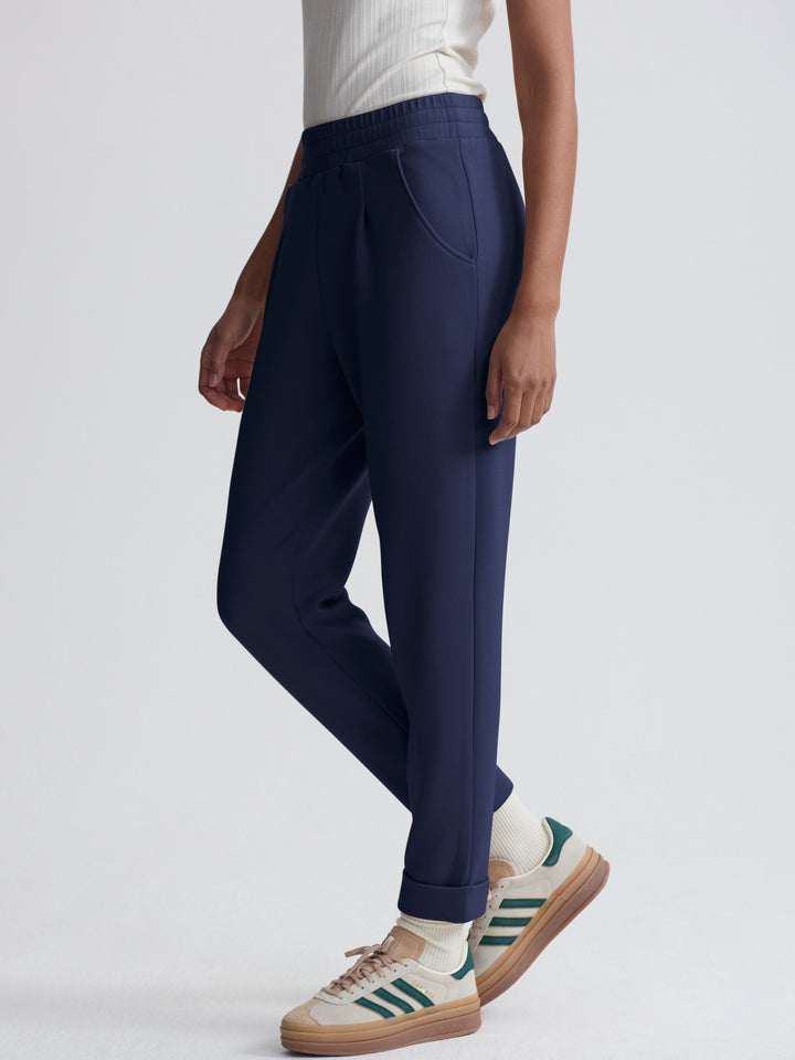 VARLEY | The Rolled Cuff Pant 25" - Navy