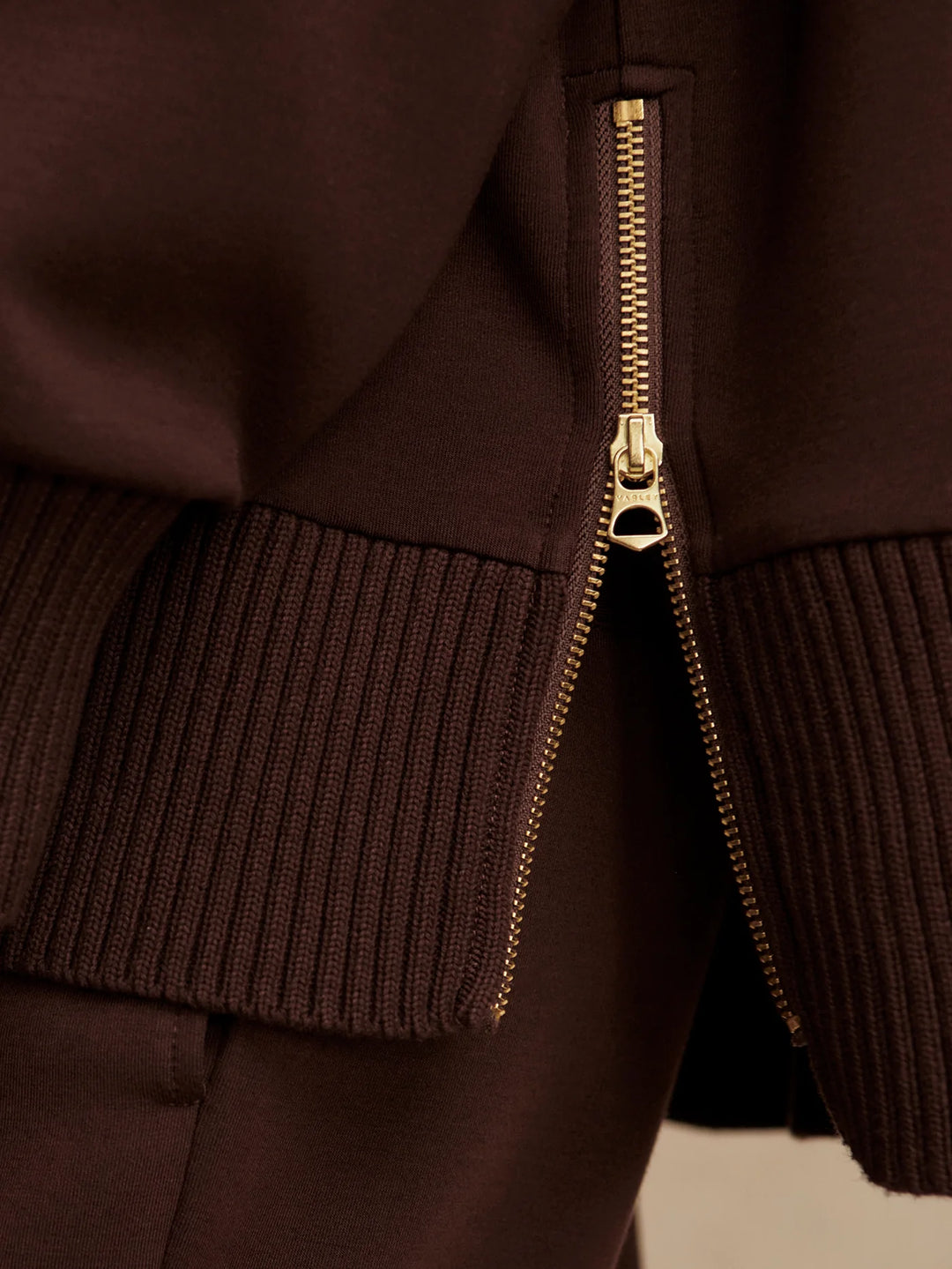Varley | Barker High-Neck Sweater - Coffee Bean