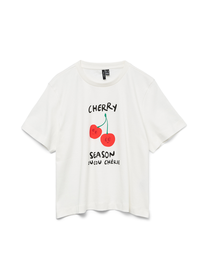 Vero Moda | Mette Boxy Tee - Cherry