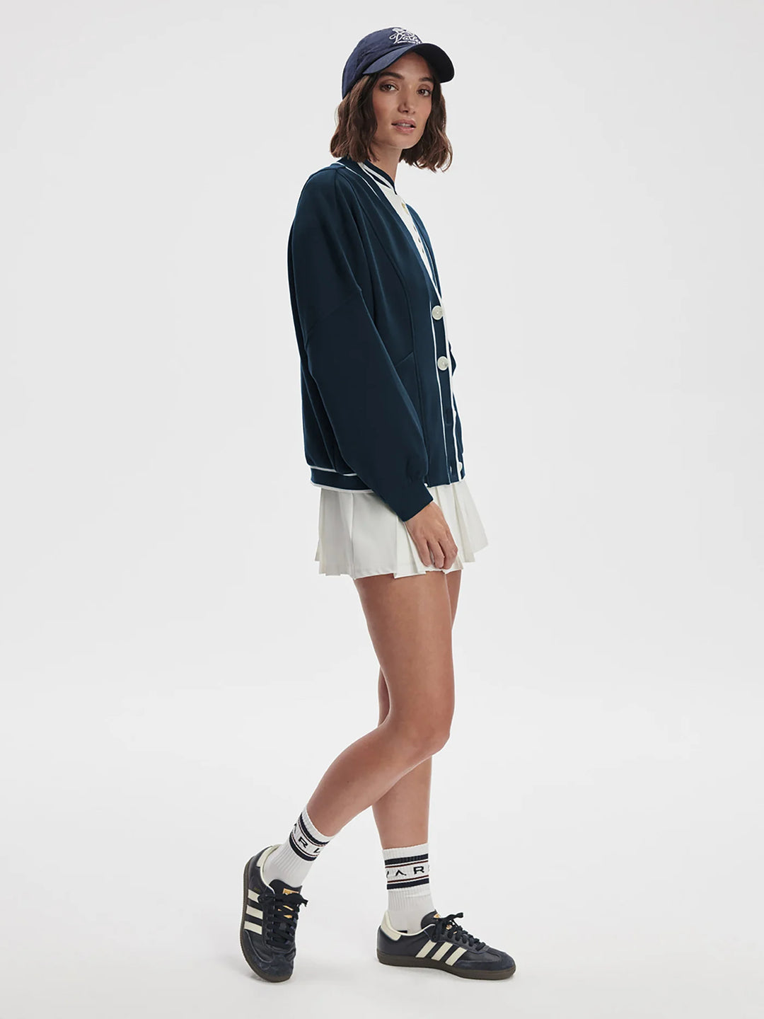 Varley | Decker Off-Court Cardigan - Navy