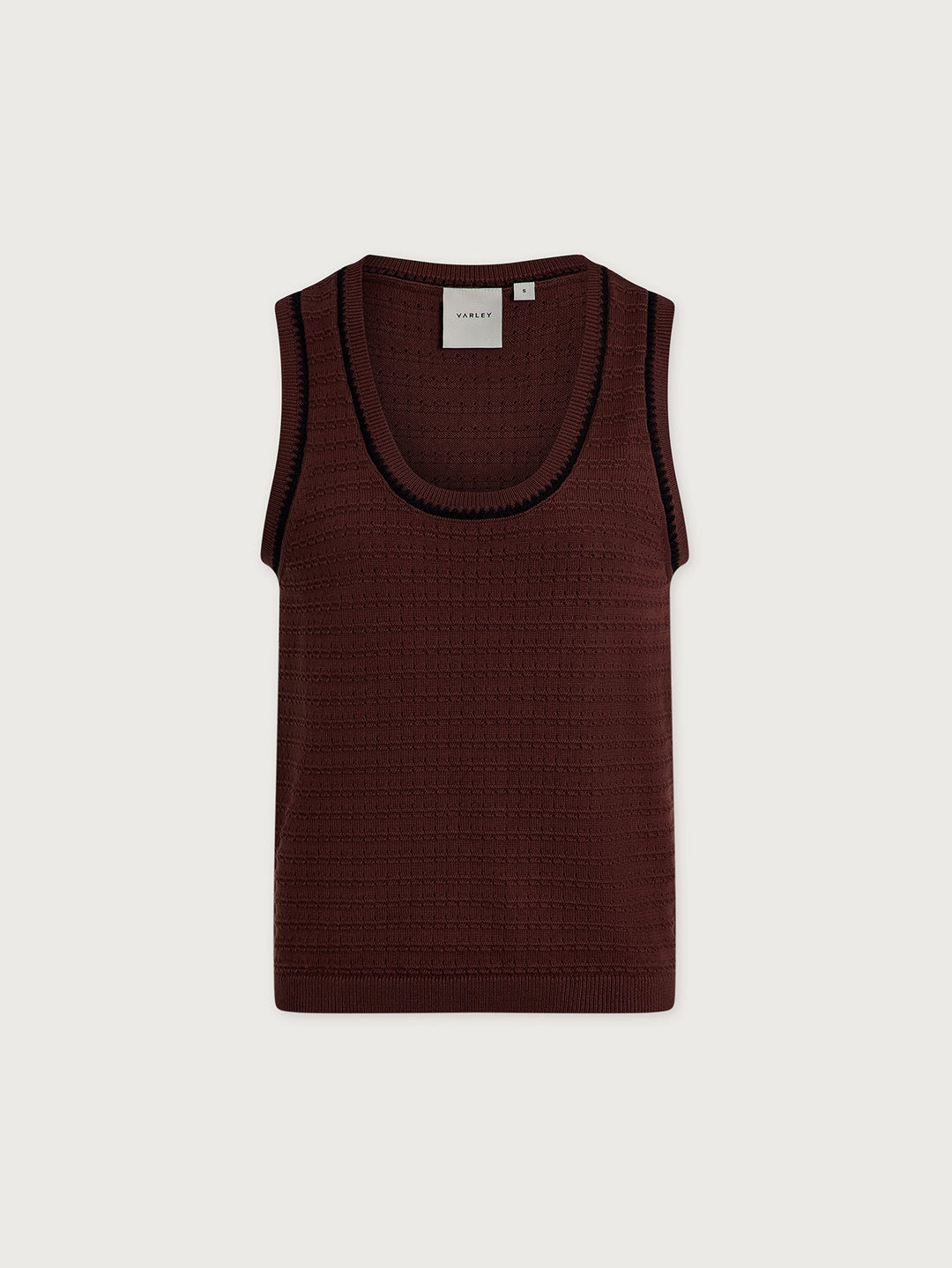 VARLEY | Gideon Knit Tank - Ironwood