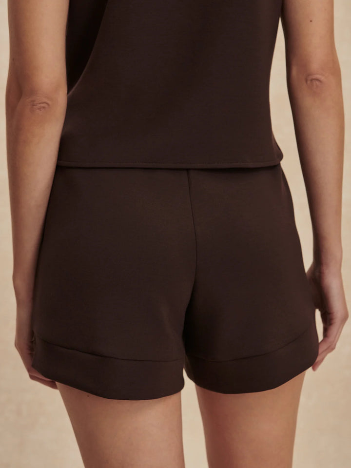 VARLEY | Atrium High Rise Short 4.5 - Coffee Bean