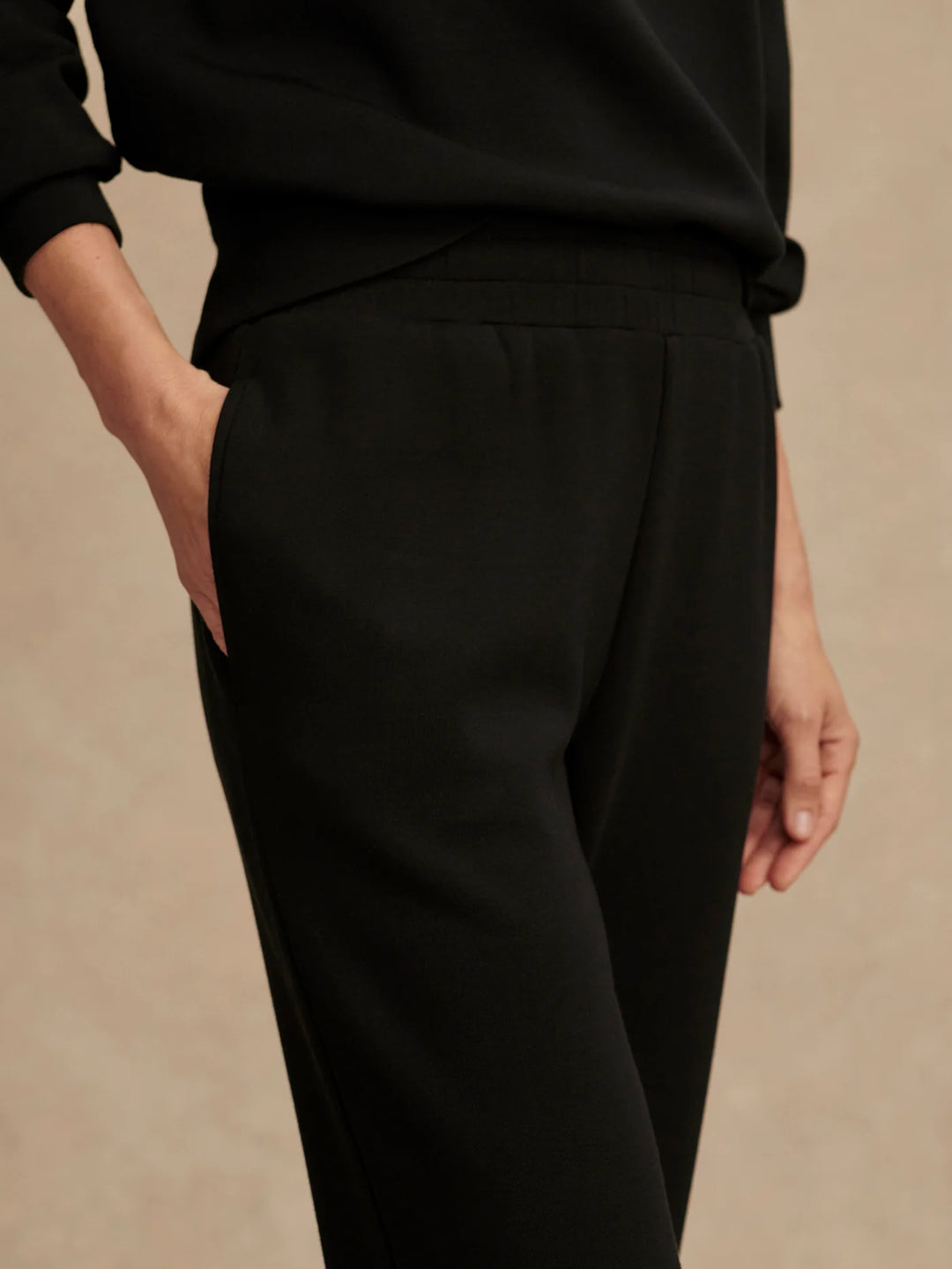 VARLEY | The Slim Cuff Pant 27.5" -Black