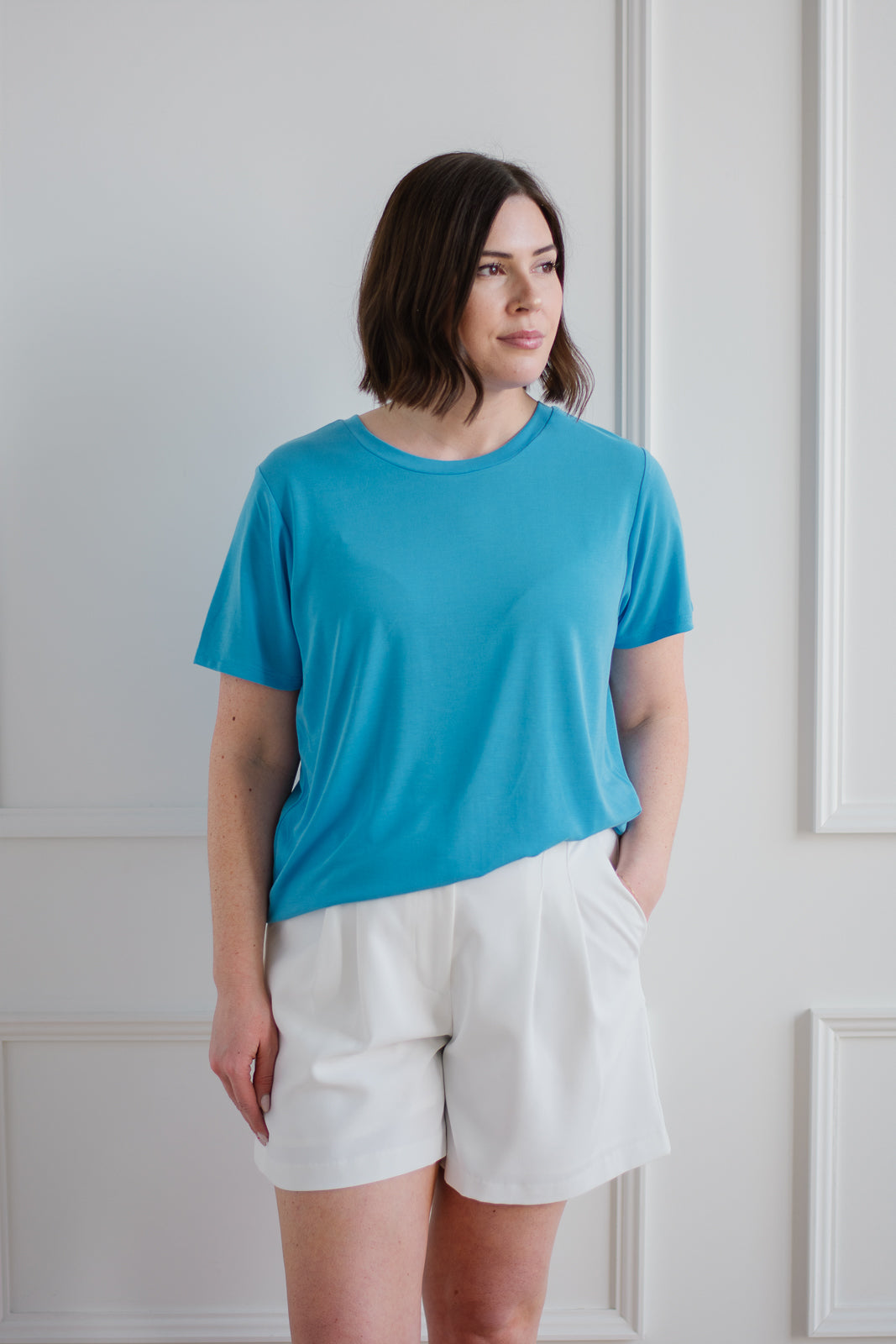 Soft Crew Tee - Blue