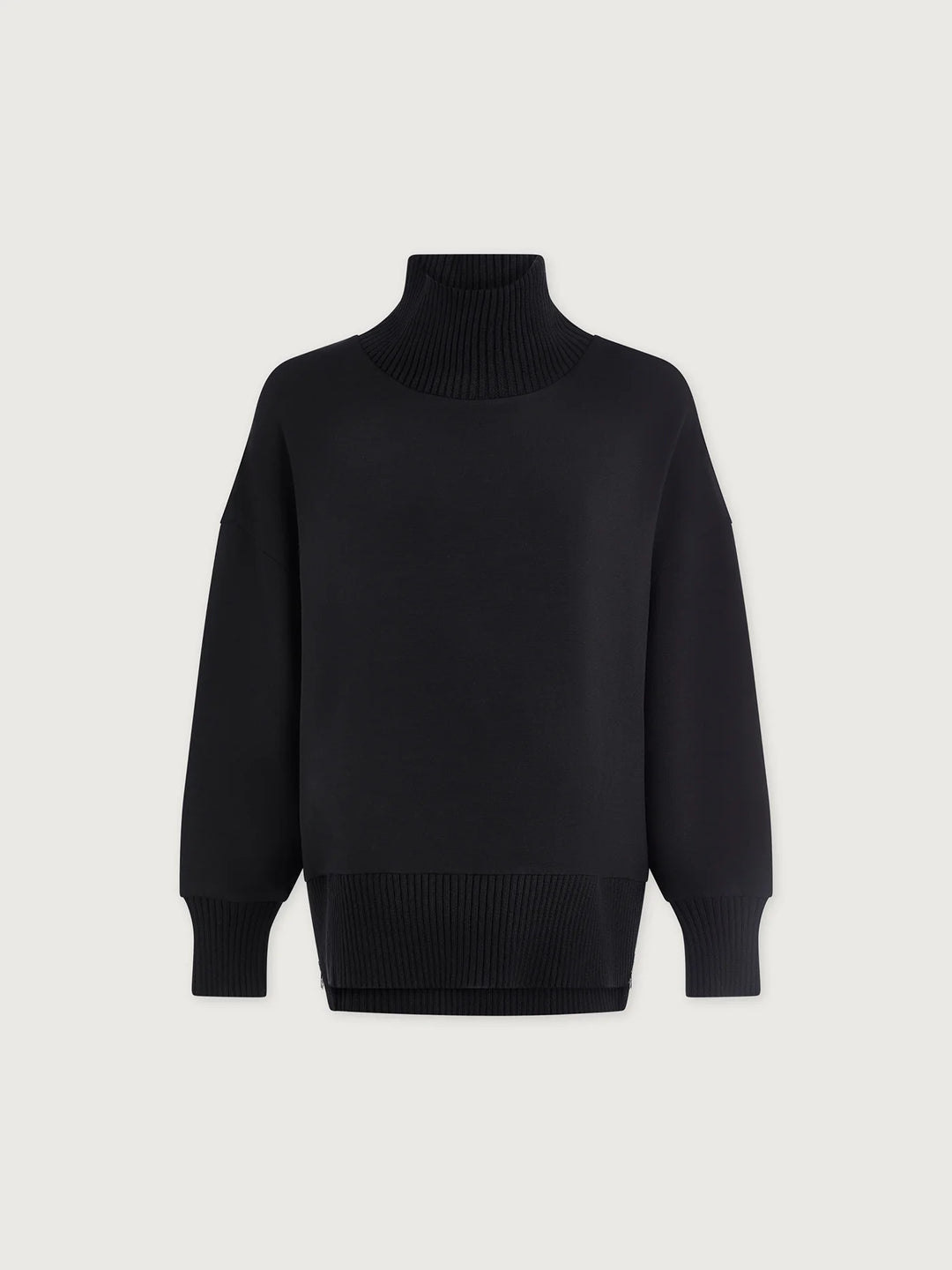 VARLEY | Barker High-Neck Sweater - Black
