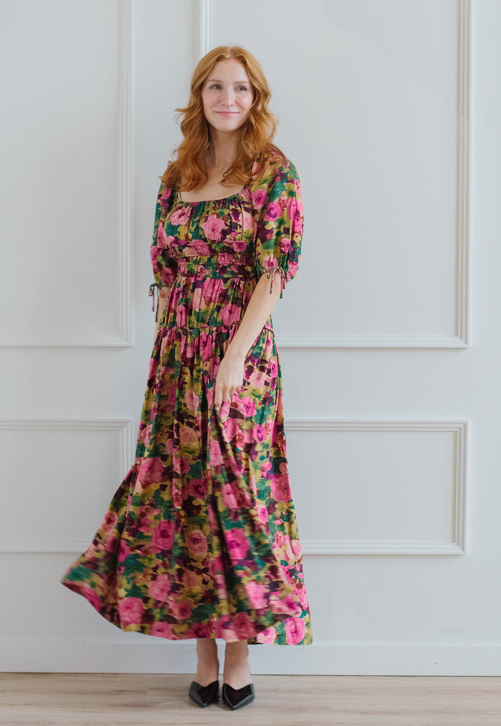 Monet Floral Midi