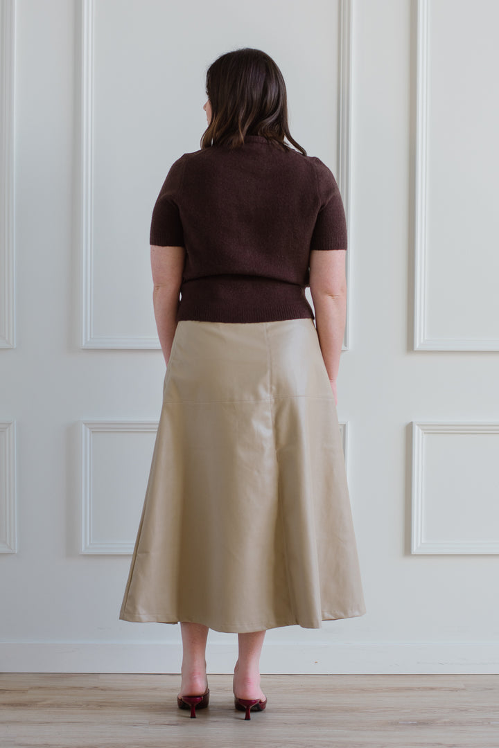 MAD Collection | Leather Wrap Skirt XS-XXL