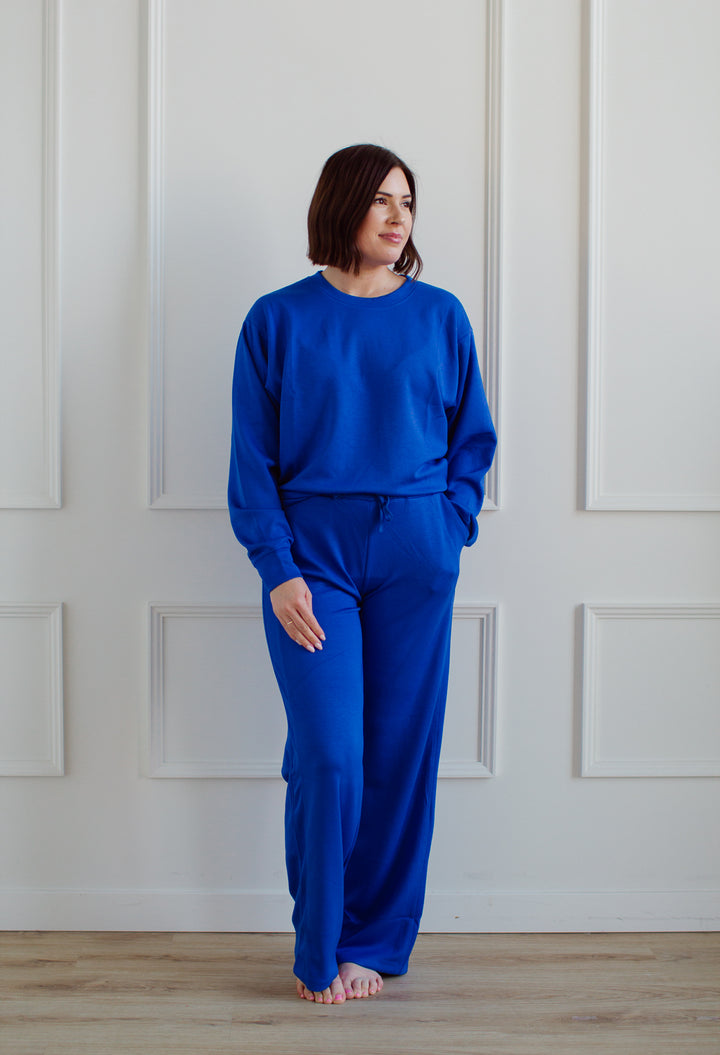 Jet Setter Cobalt Lounge Pant