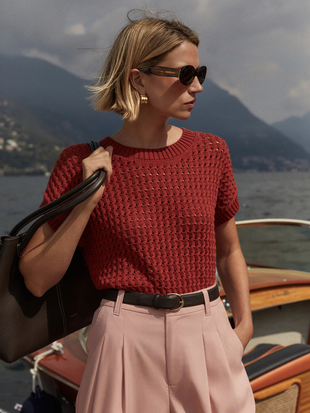 VARLEY | Denny Knit Top - Bossa Nova