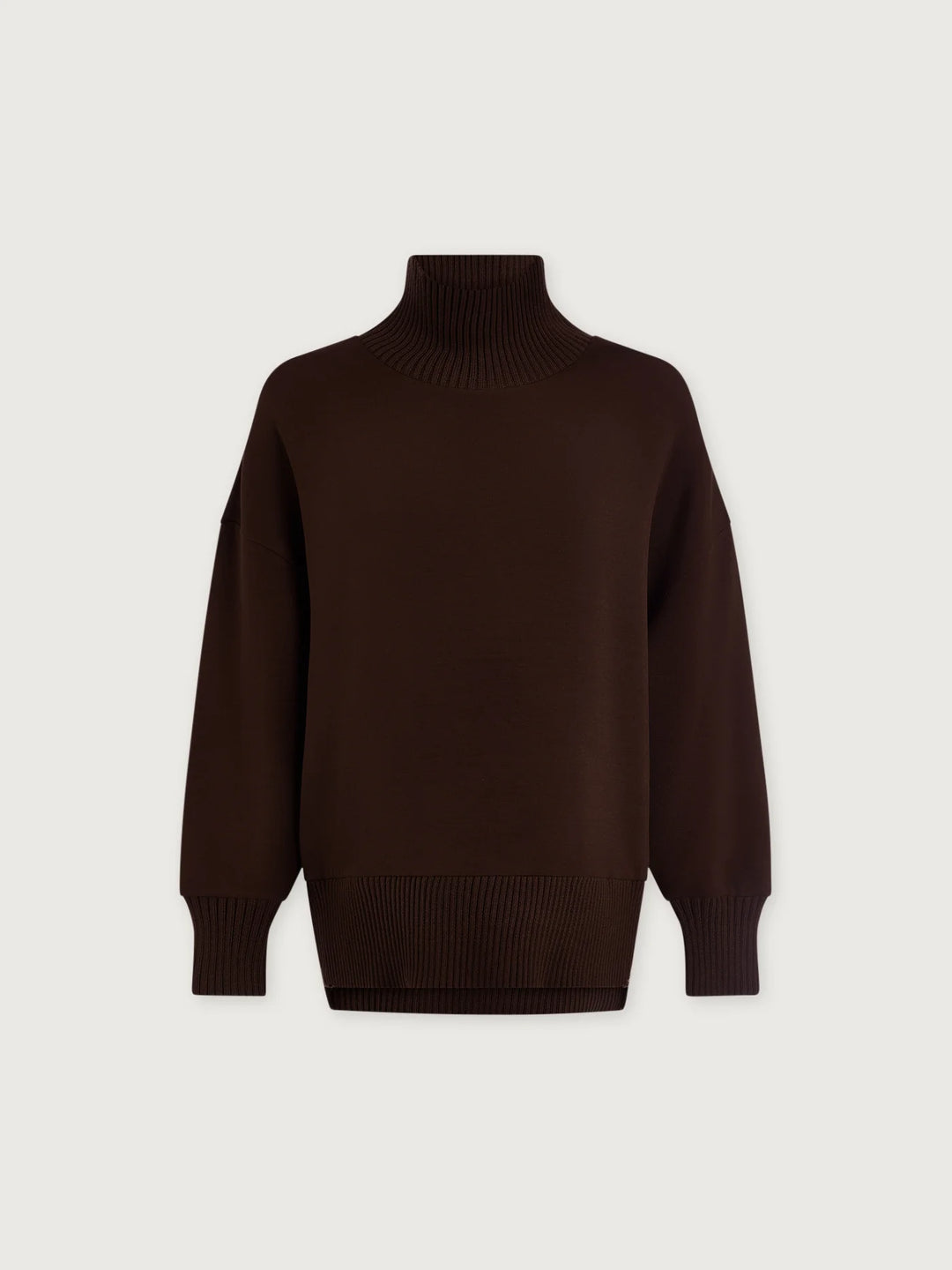 Varley | Barker High-Neck Sweater - Coffee Bean