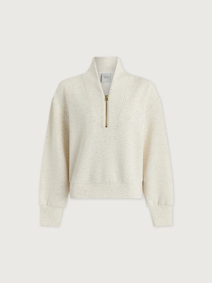 Varley | Davidson Sweat - Ivory Fleck