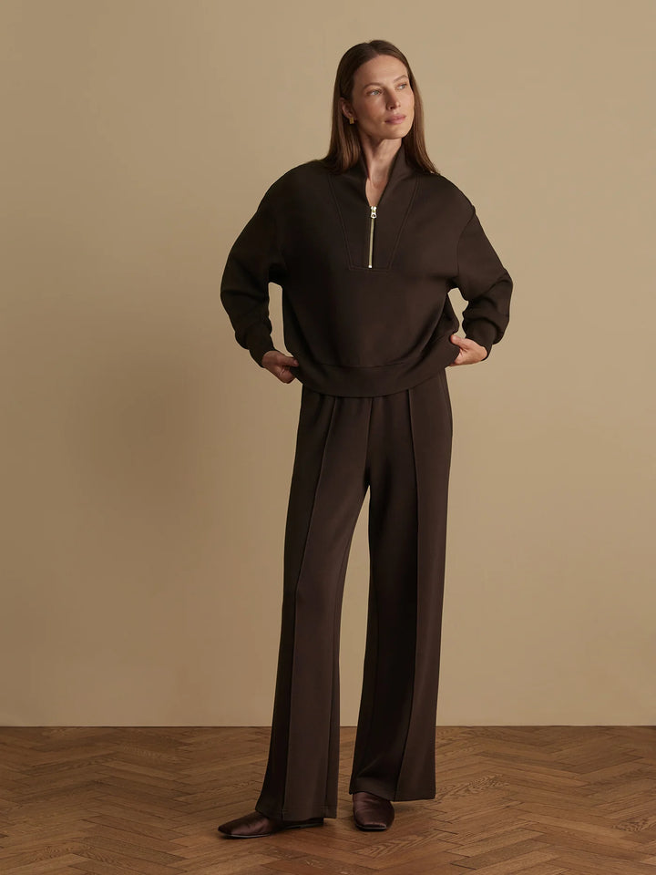 VARLEY | Davidson Sweat - Coffee Bean