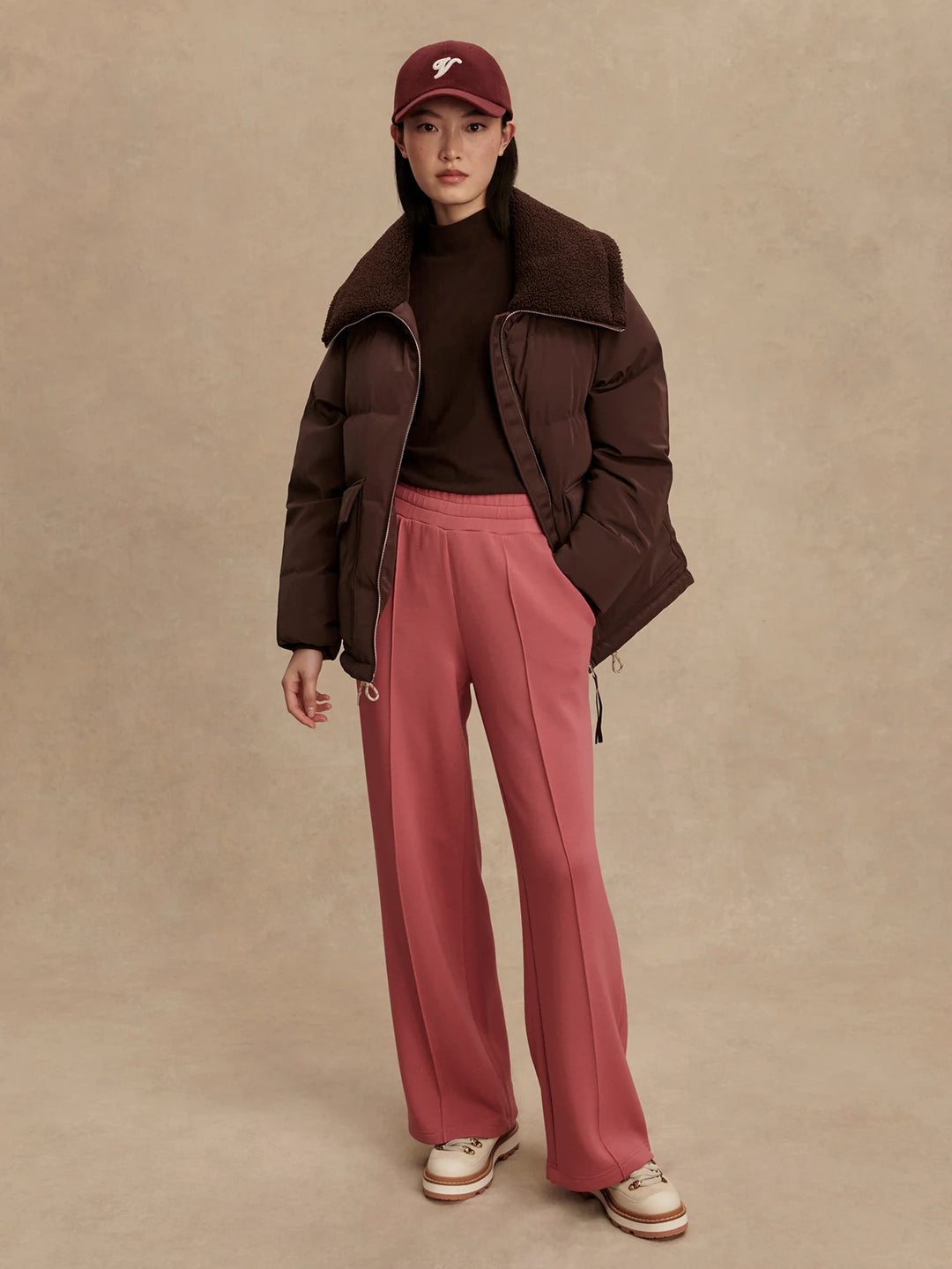 Varley | Roseville Down Jacket - Coffee Bean
