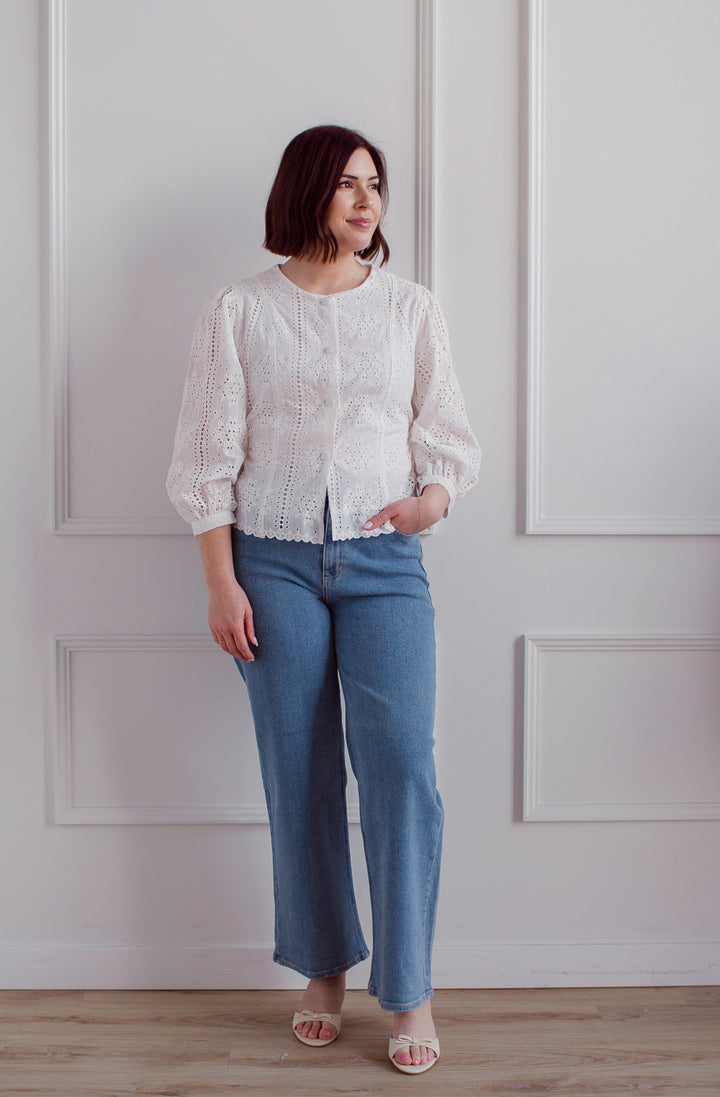 Aspen Eyelet Blouse