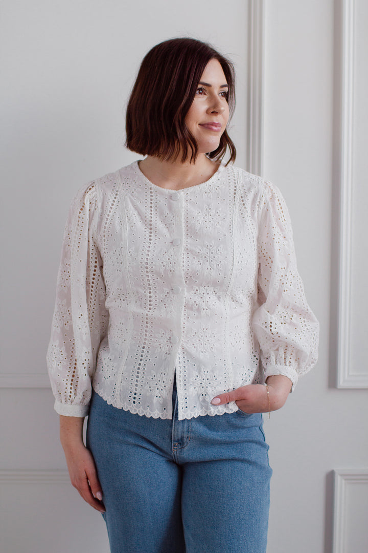 Aspen Eyelet Blouse