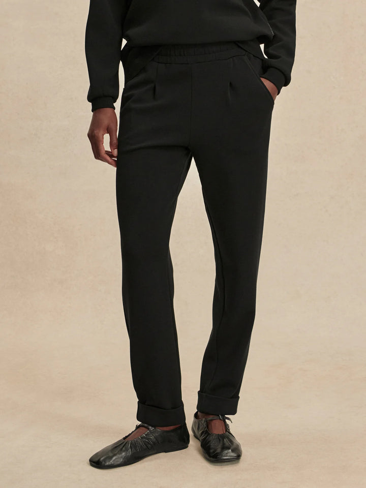 VARLEY | The Rolled Cuff Pant 25" - Black