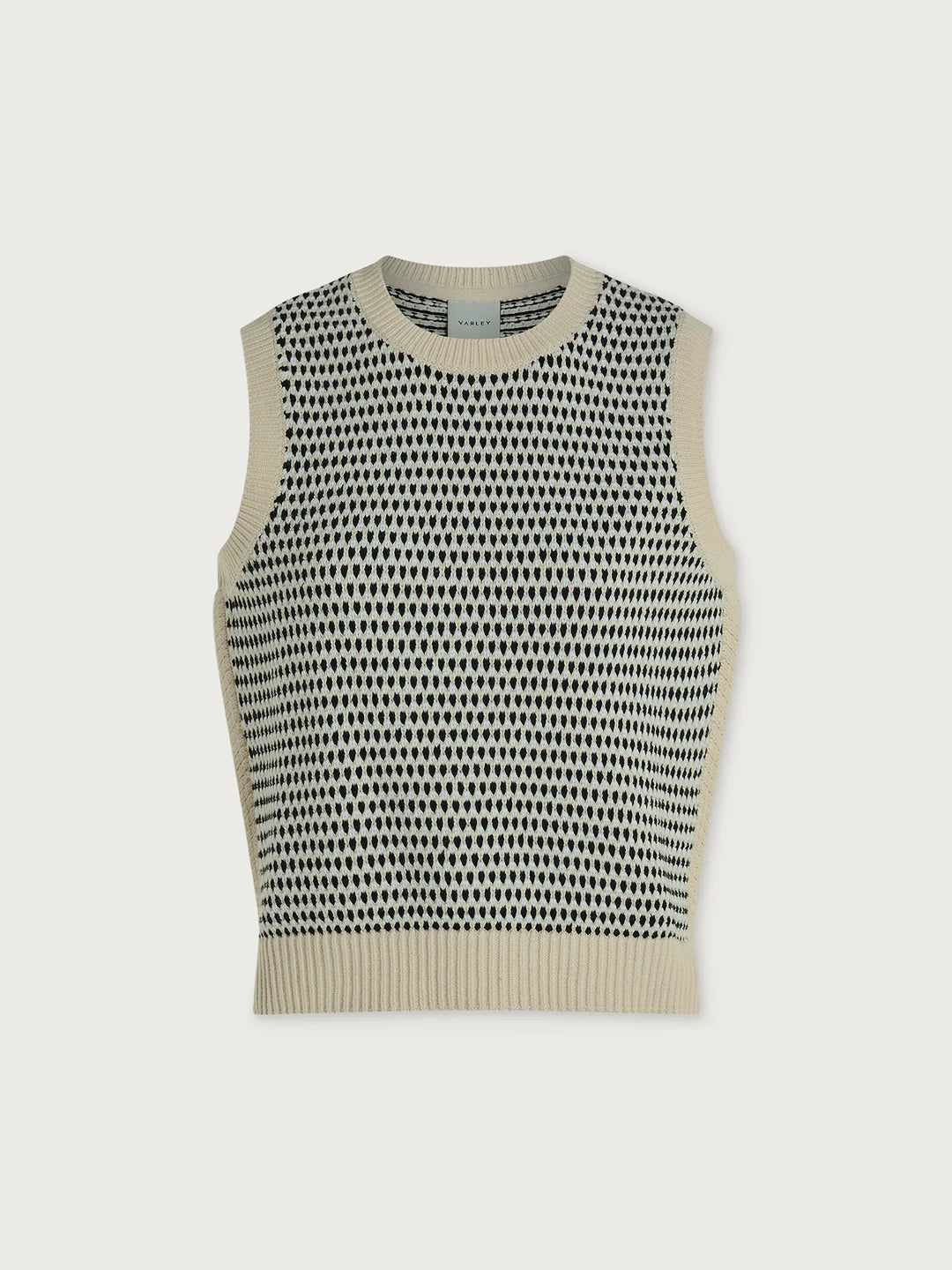 Varley | Knowles Textured Knit Vest - Birch