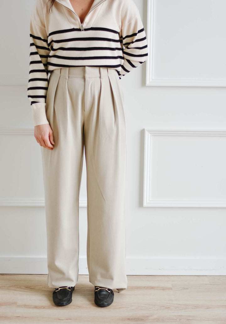 Taupe Teddy Trouser