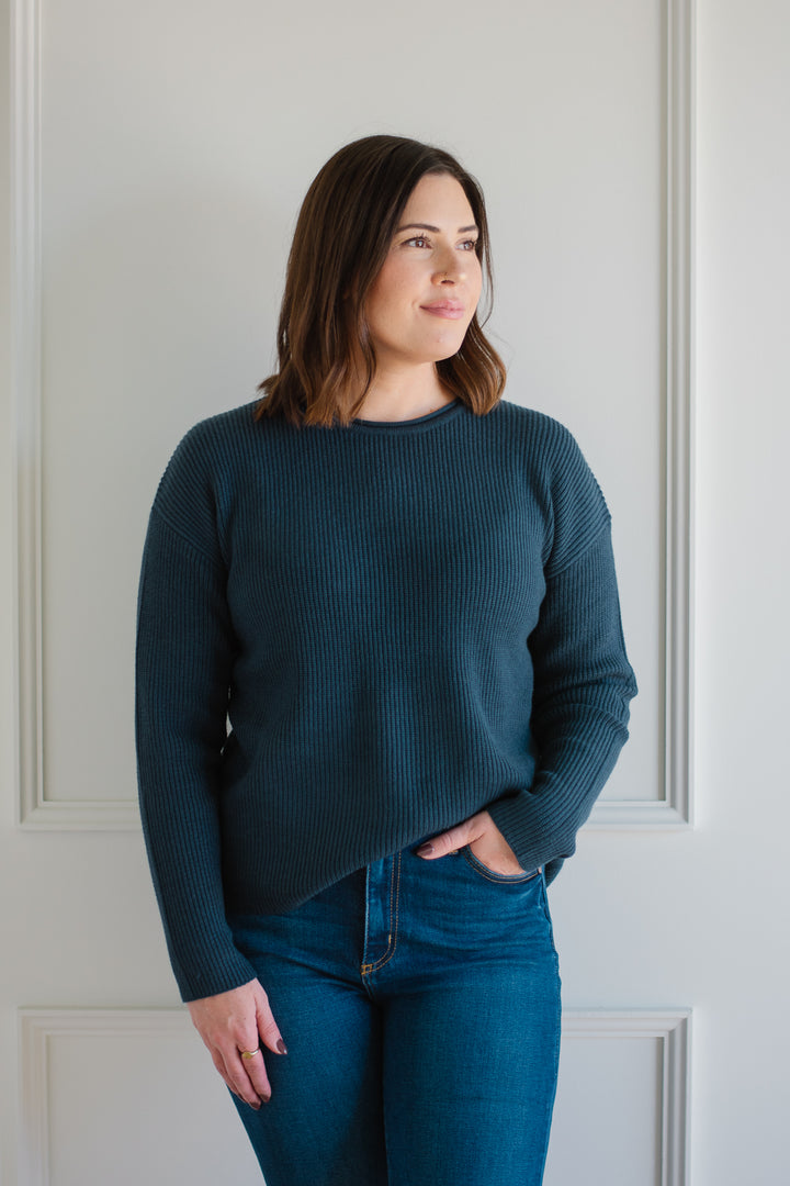 The Sutton Sweater - Midnight