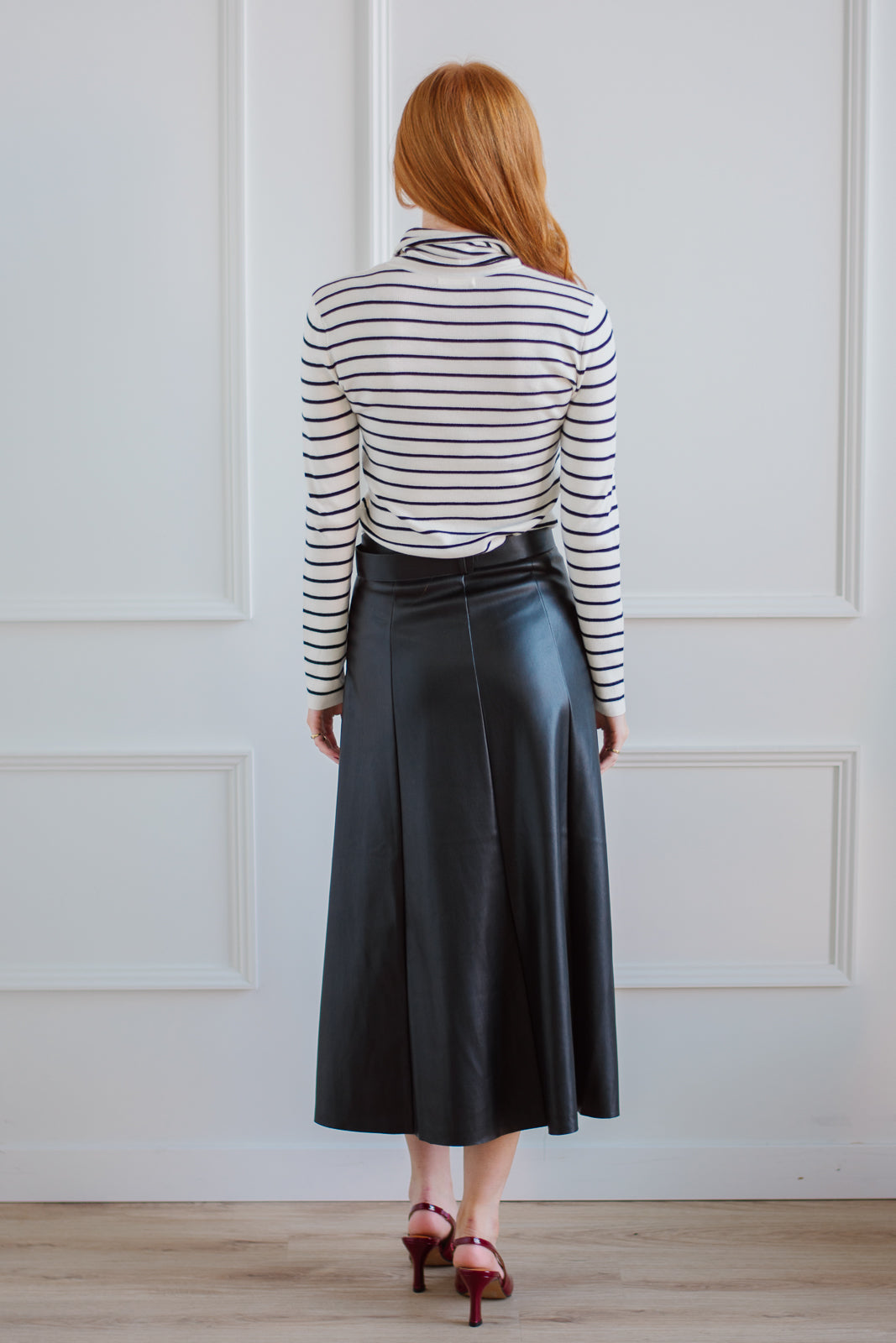 Giverny Stripe Turtleneck