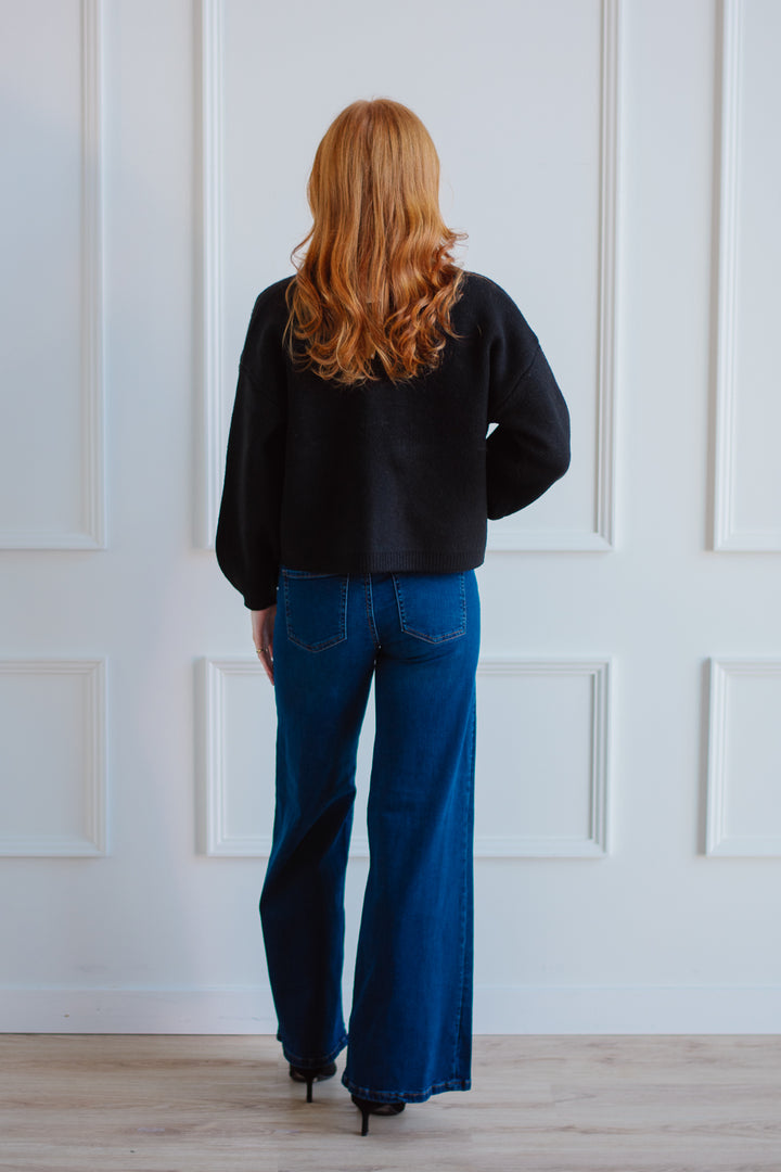 ICHI | Twiggy Wide Leg Denim