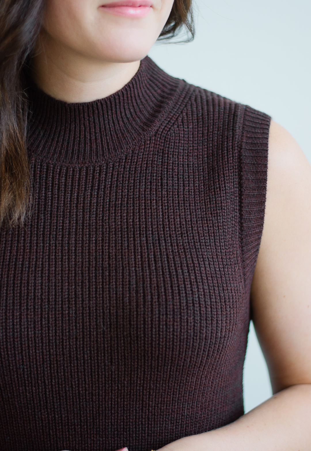 Espresso Turtleneck Dress