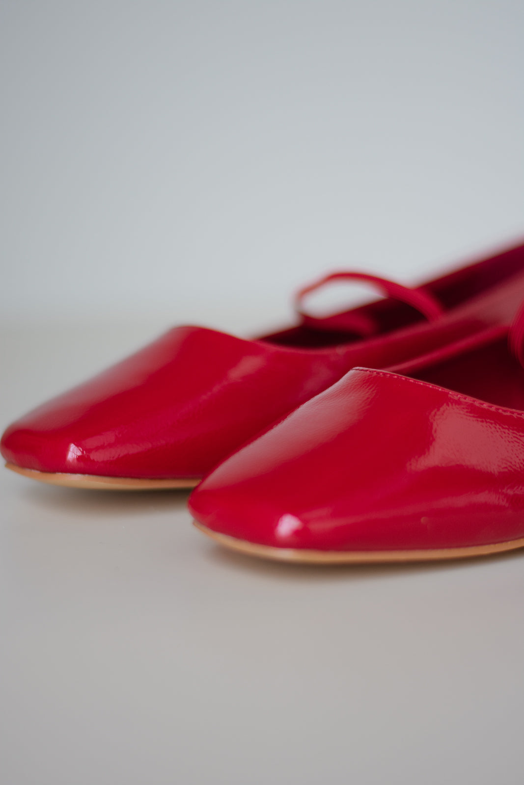 Finnick Ballet Flats -Ruby Patent