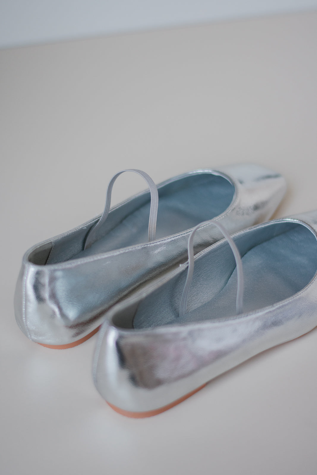 Finnick Ballet Flats -Silver