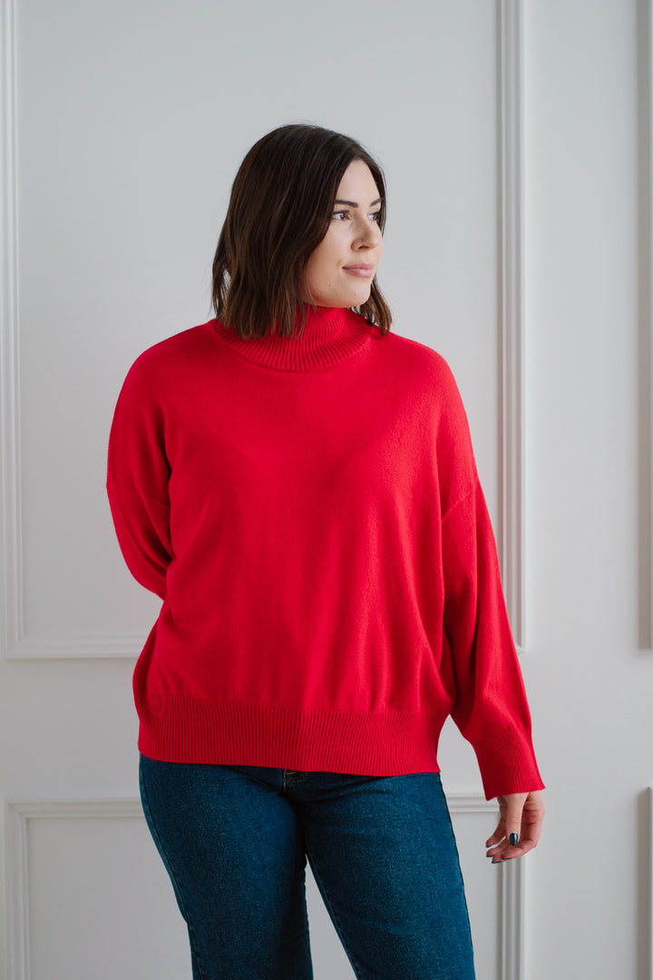 Brooke Sweater - Red