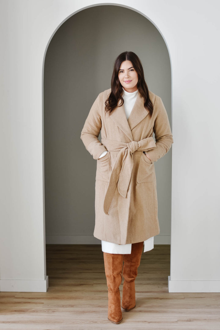 MAD Collection | Jocelyn Wrap Coat XS-XXL