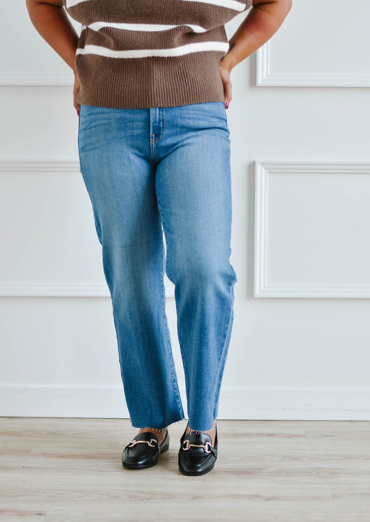Just Black Denim | Classic Straight Denim - Medium Wash