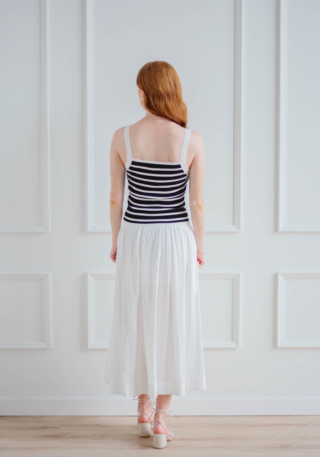 Santorini Cotton Midi Skirt
