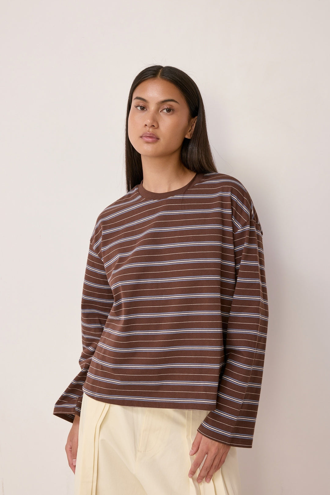 The Bailey Top - Brown