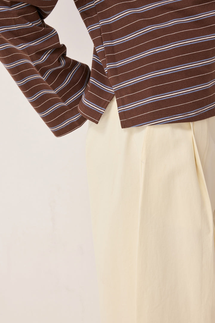 The Bailey Top - Brown