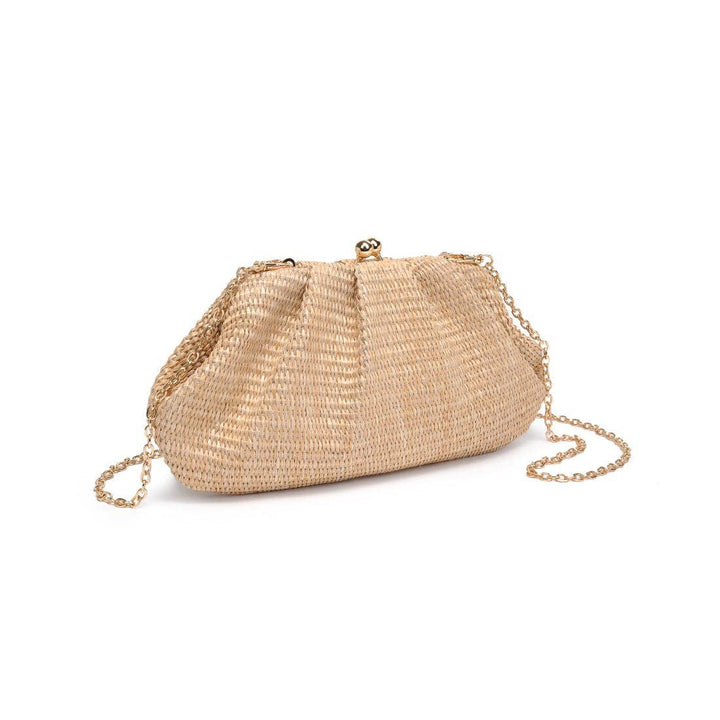 Triana Straw Clutch - Natural