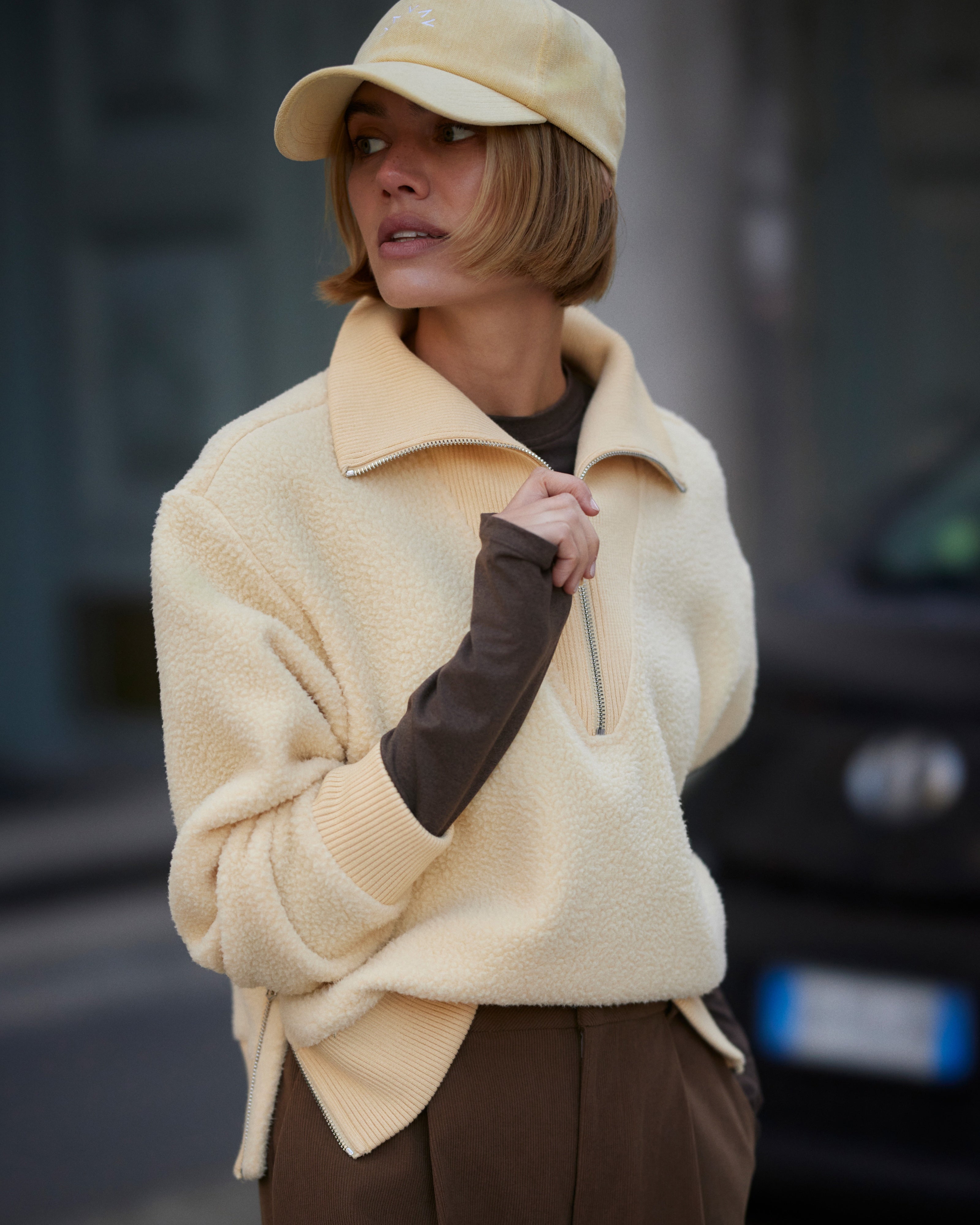 VARLEY | Jaylin Half-Zip Fleece - Reed Yellow – madaboutstyle