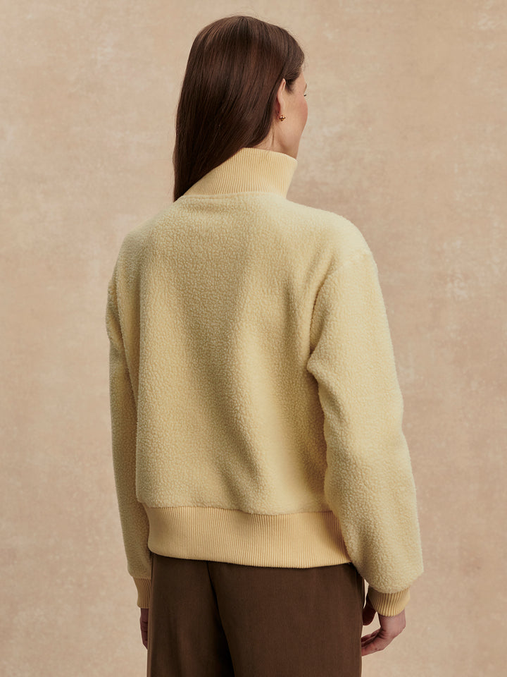 VARLEY | Jaylin Half-Zip Fleece - Reed Yellow