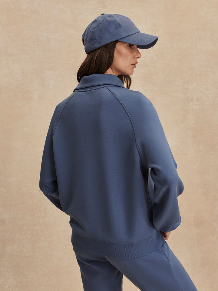 VARLEY | Selene Half Zip - Bijou Blue
