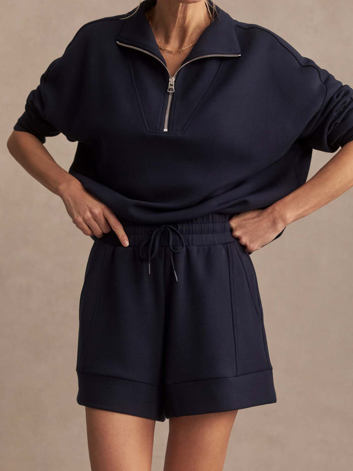 Varley | Atrium High-Rise Short 4.5" - Navy
