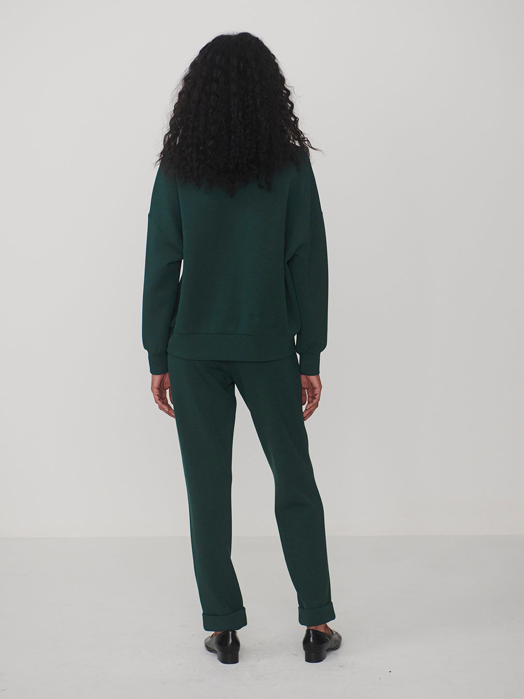 VARLEY | Hawley Half Zip Sweat - Pondirosa Pine