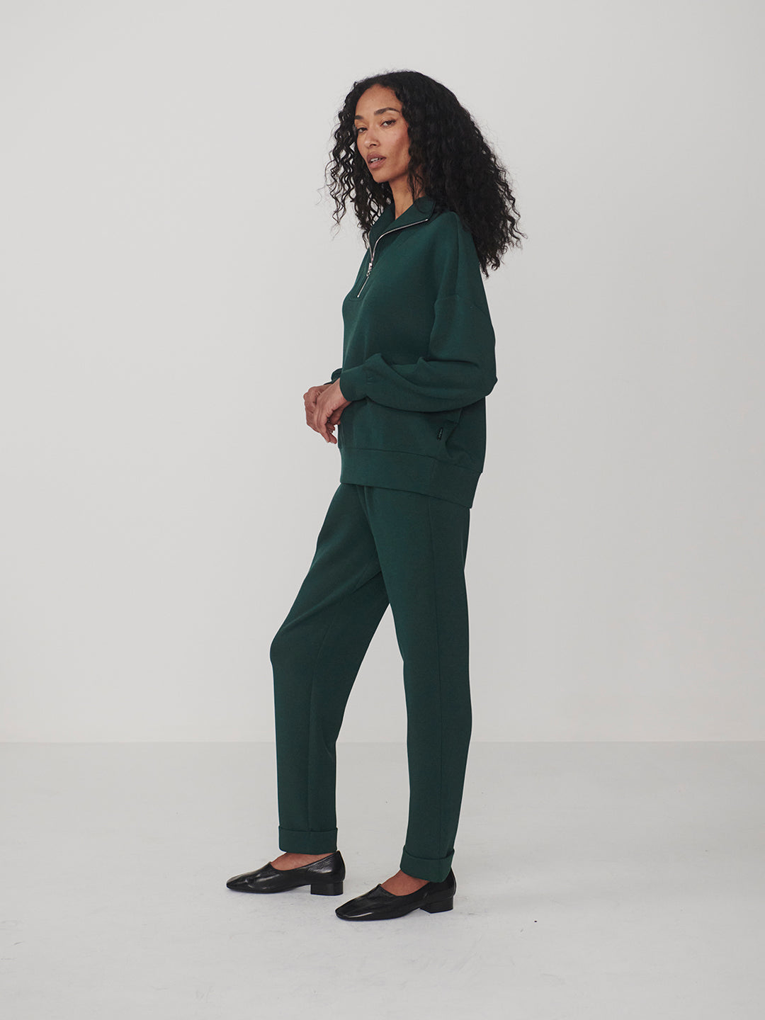 VARLEY | The Rolled Cuff Pant 28.5" - Pondirosa Pine