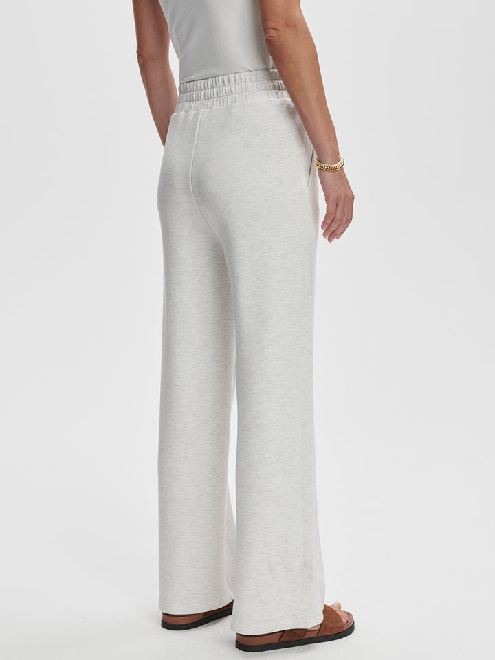 Varley | Wide Leg Pant 28" - Ivory Marl