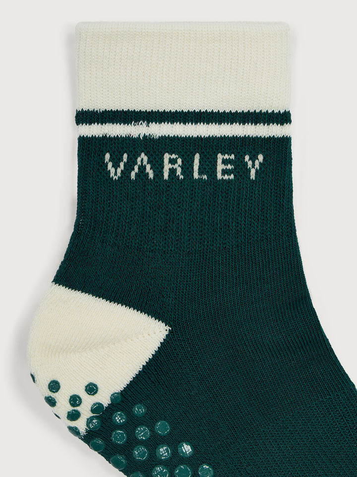 VARLEY | Grayson Half Crew Grip Sock - Ponderosa Pine