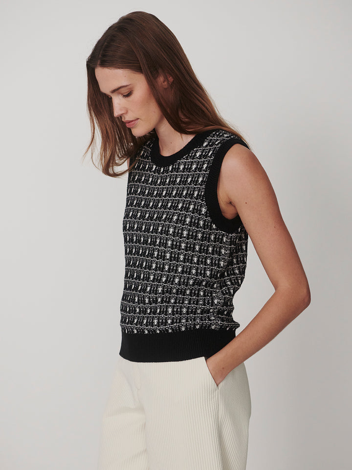 VARLEY | Safia Knit Tank - Black