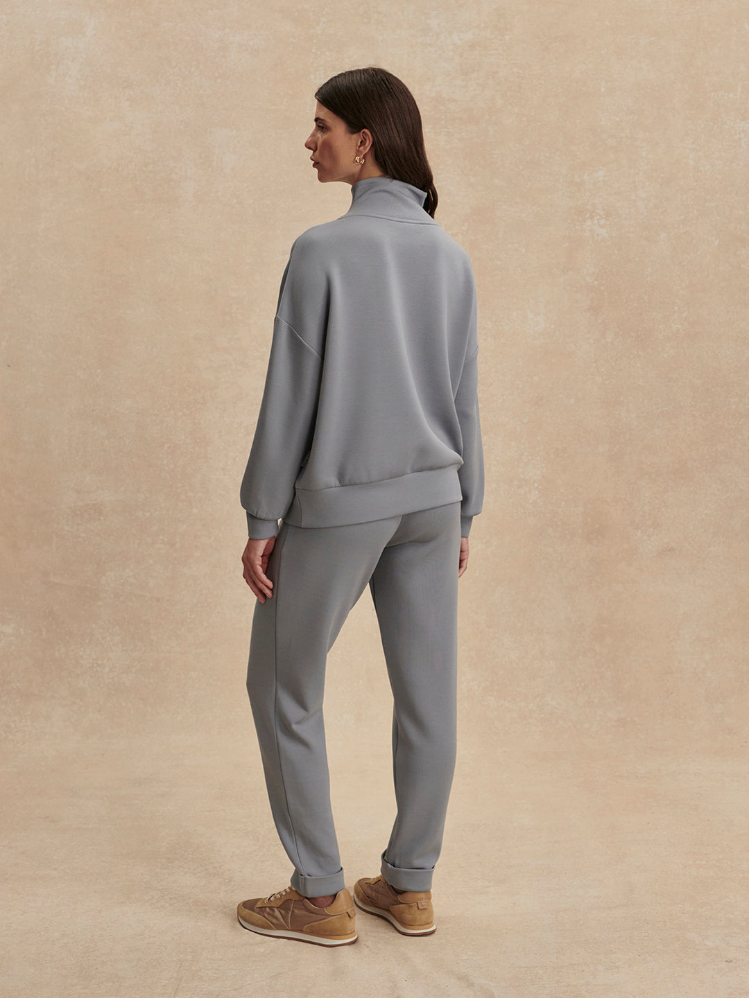 VARLEY | The Rolled Cuff Pant 25" - Wind Blue