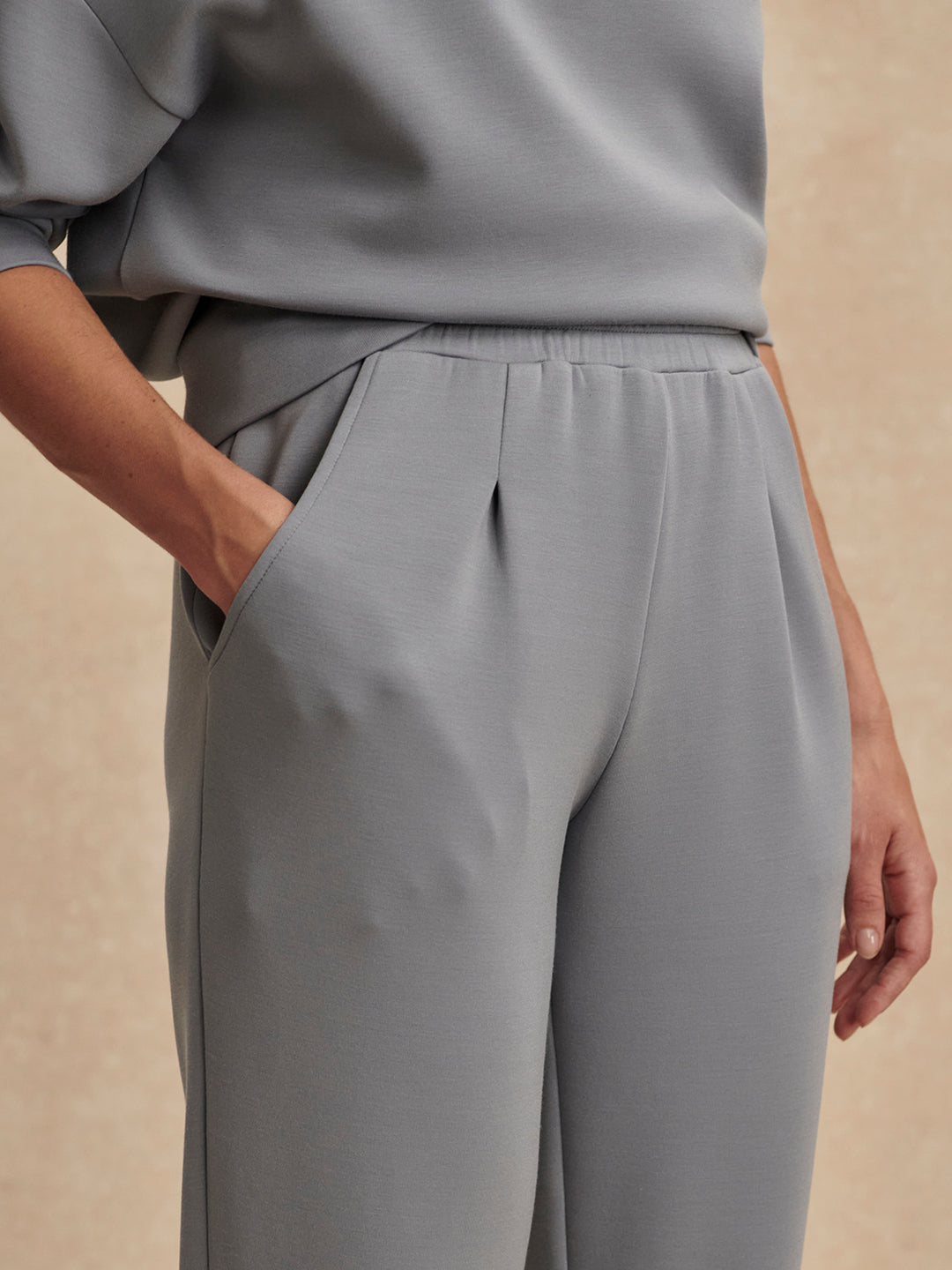 VARLEY | The Rolled Cuff Pant 25" - Wind Blue