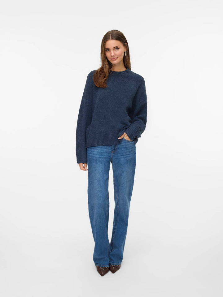 Vero Moda | Boom Knit Pullover - Navy